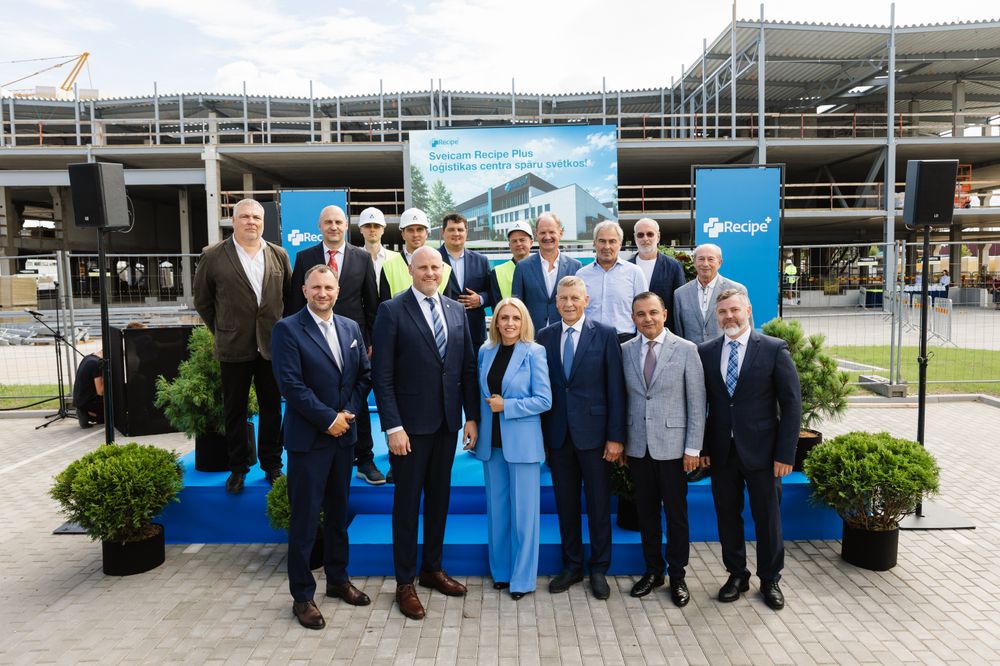 Investējot 20 miljonus eiro, "Recipe Plus" attīsta modernāko zāļu apgādes centru Baltijā